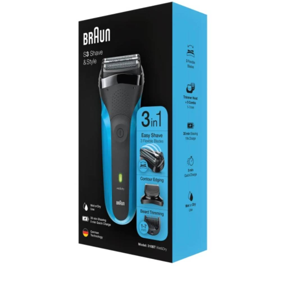 BRAUN APARAT ZA BRIJANJE I STAJLER 310 BT