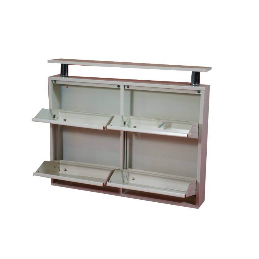 CIPELAR METALNI  2+2 LADICE BEŽ 98X15X82CM