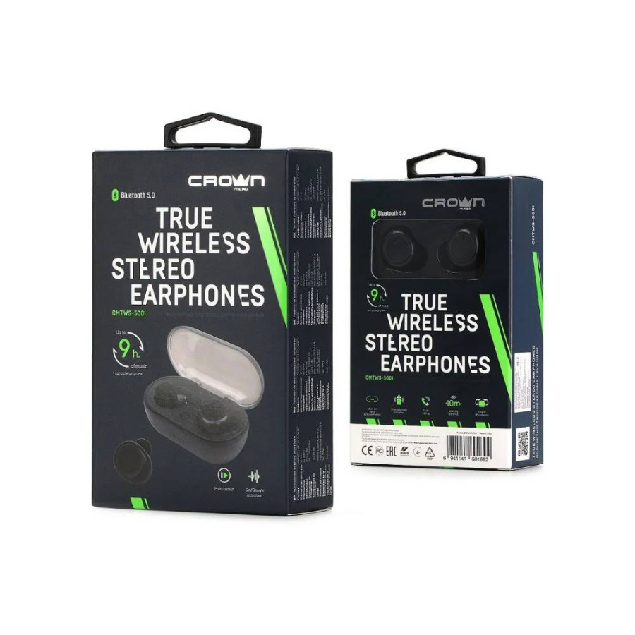 CROWN BLUETOOTH SLUŠALICE TWS CMTWS-5001