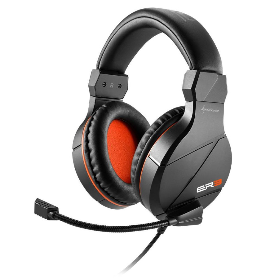 SHARKOON RUSH GAMING SLUŠALICE ER3 CRNE