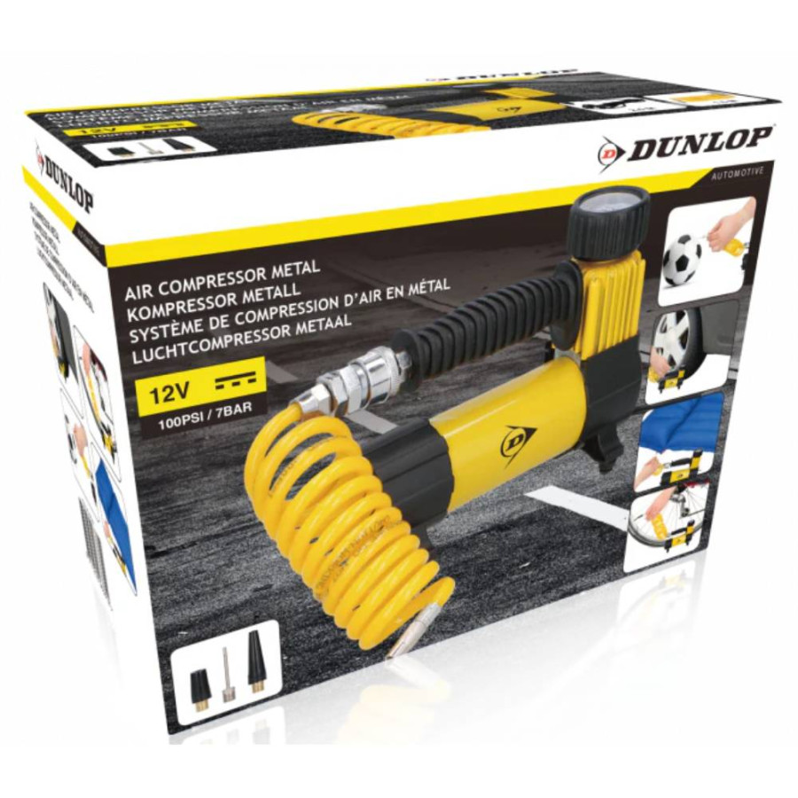 KOMPRESOR ZA AUTO SA CRIJEVOM 12V 100PSI