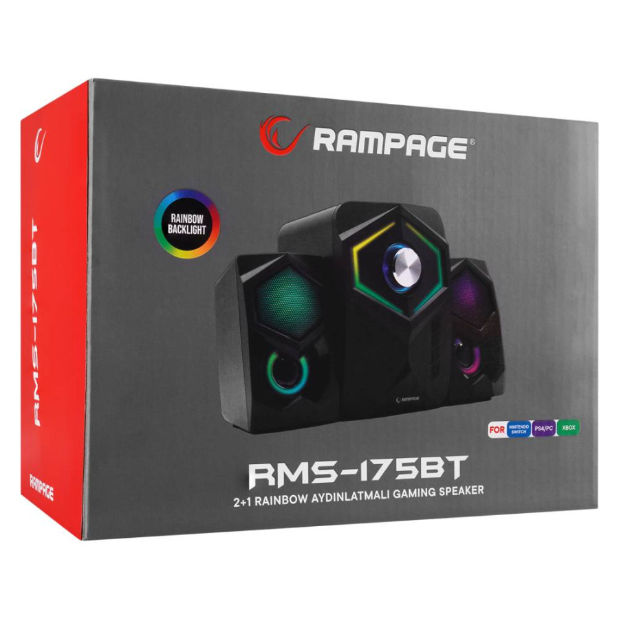 RAMPAGE GAMING ZVUČNICI 2.1 RMS-175BT