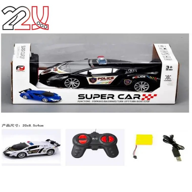 IGRAČKA AUTO NA DALJINSKO UPRAVLJANJE 1:20 POLICE SUPER CAR