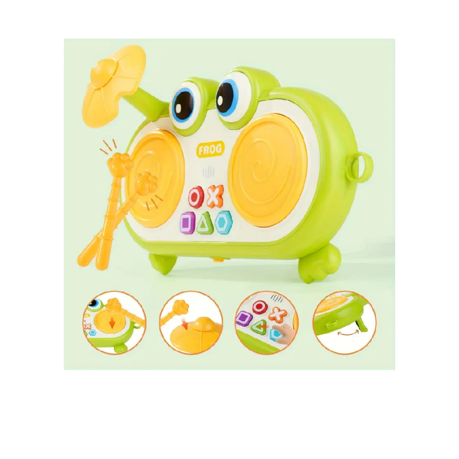 IGRAČKA BUBANJ DRUMER FROG BATT