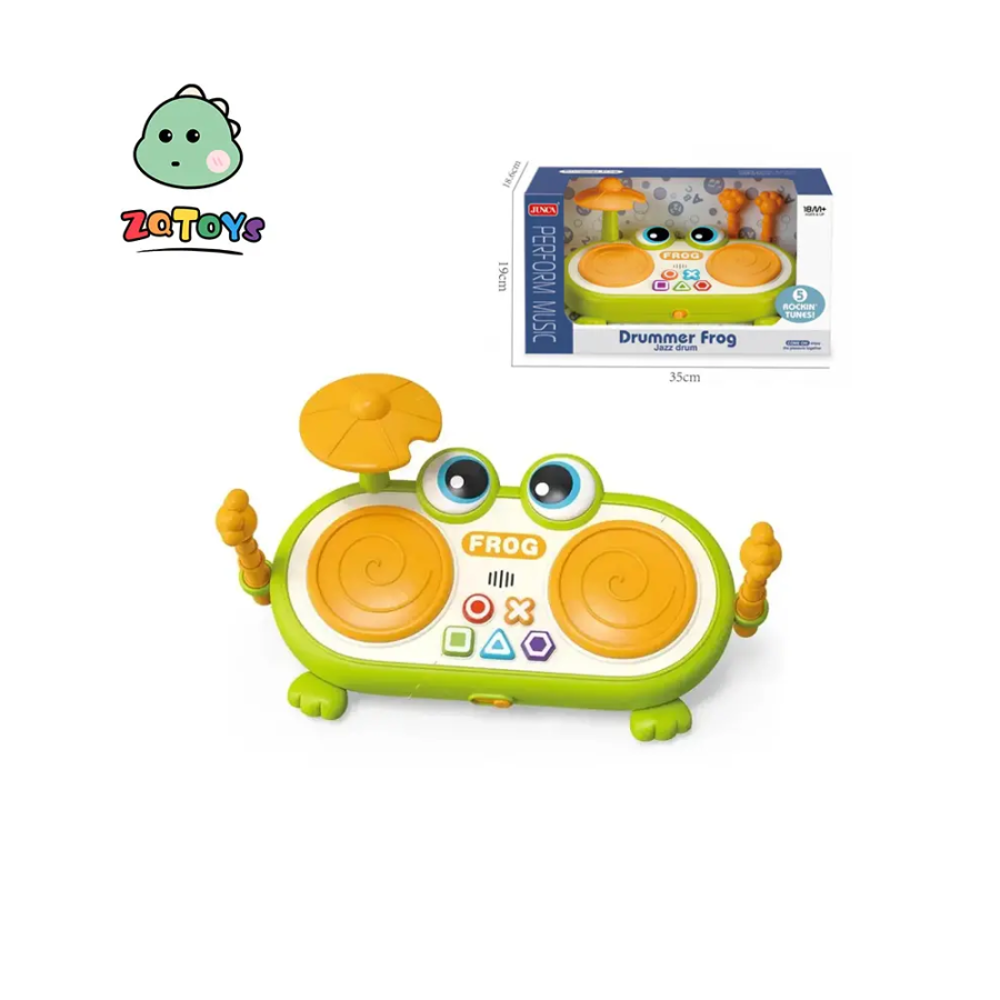 IGRAČKA BUBANJ DRUMER FROG BATT