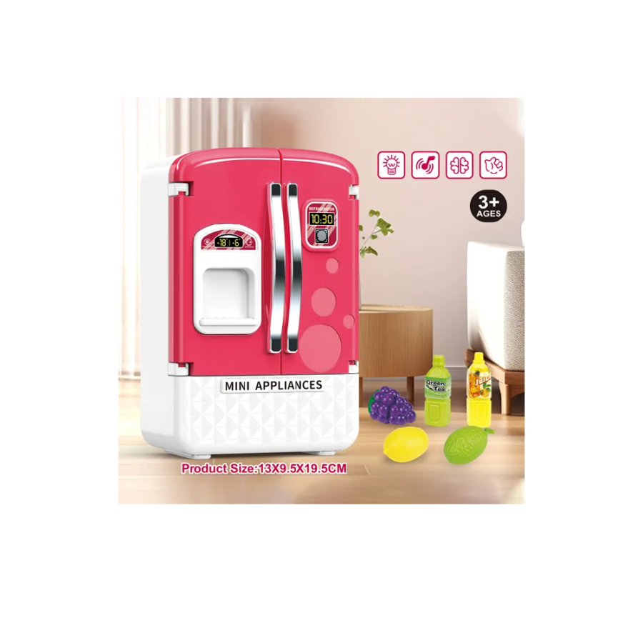 IGRAČKA FRIŽIDER REFRIGERATOR RED BATT