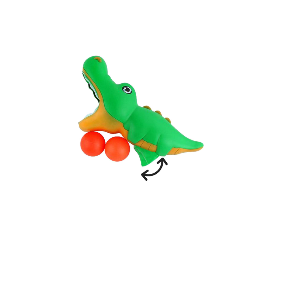 IGRAČKA ISPALJIVAČ SA LOPTICAMA DINOSAUR