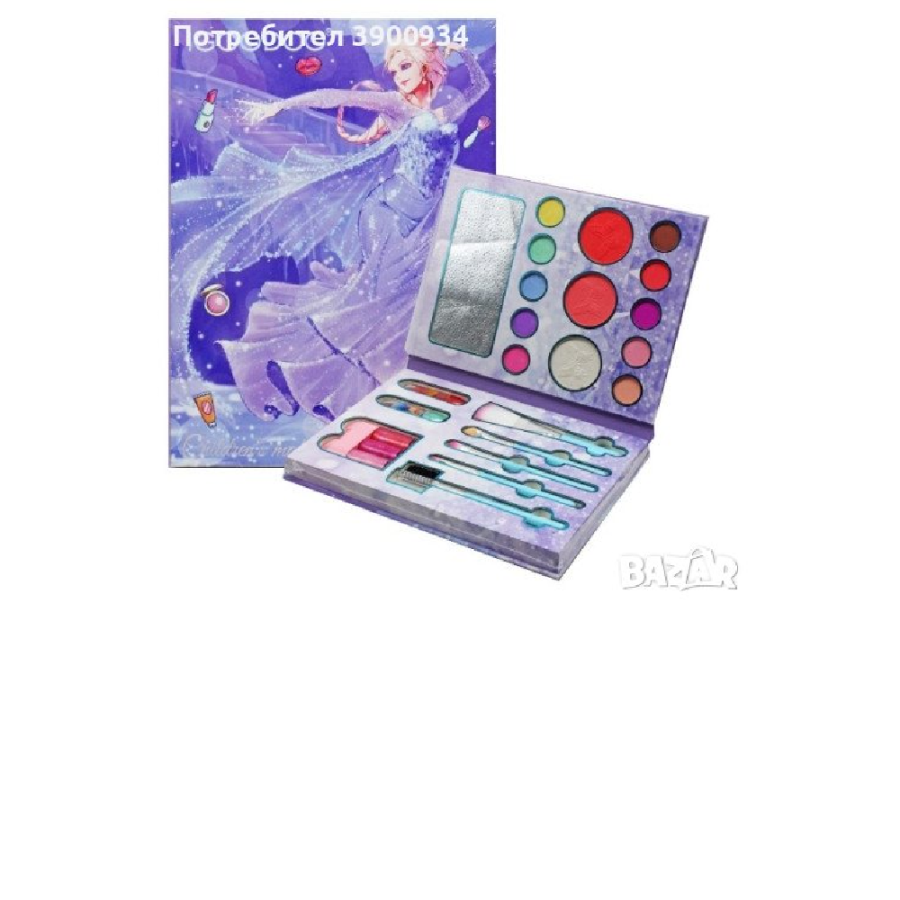 IGRAČKA KOZMETIČKI SET PURPLE PRINCESS