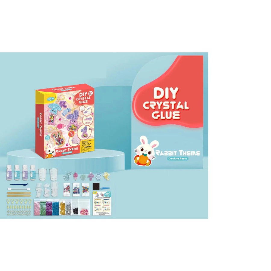 IGRAČKA KREATIVNI SET DESSERT CRYSTAL GLUE