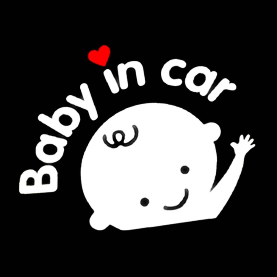 NALJEPNICA ZA AUTO - BEBA U AUTU