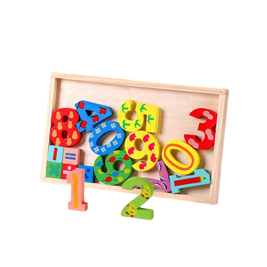 SLAGALICA EDUKATIVNA MATH WOOD