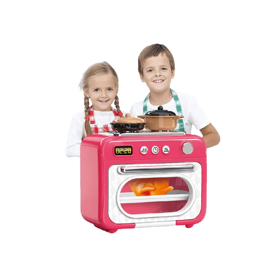 IGRAČKA ŠPORET SA DODACIMA CHICKEN RED