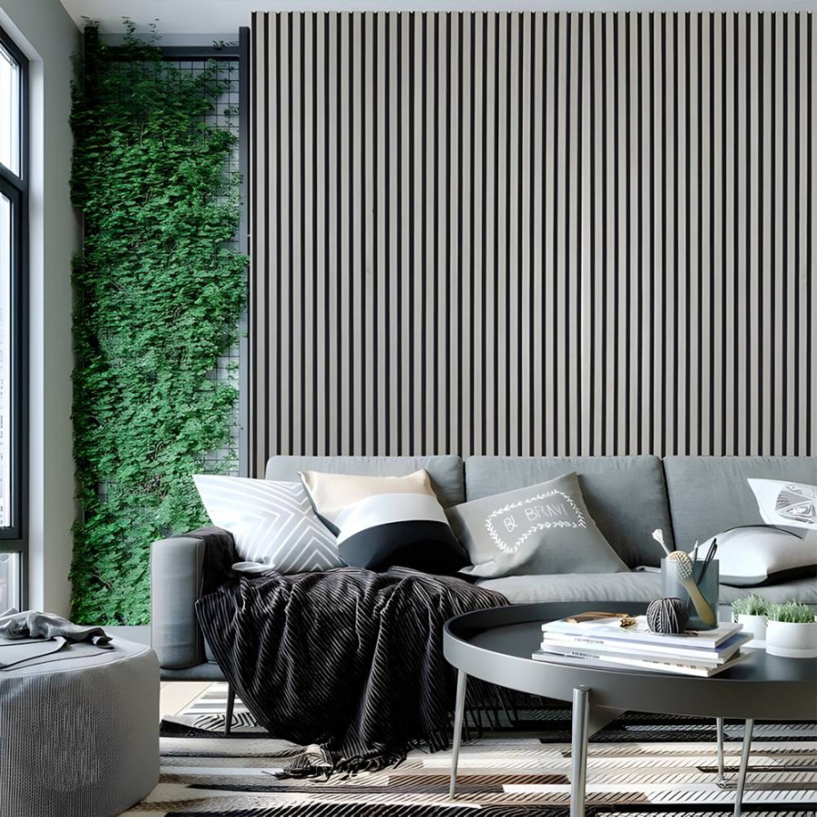 ZIDNI AKUSTIČNI PANEL GREY 56,5X240CM