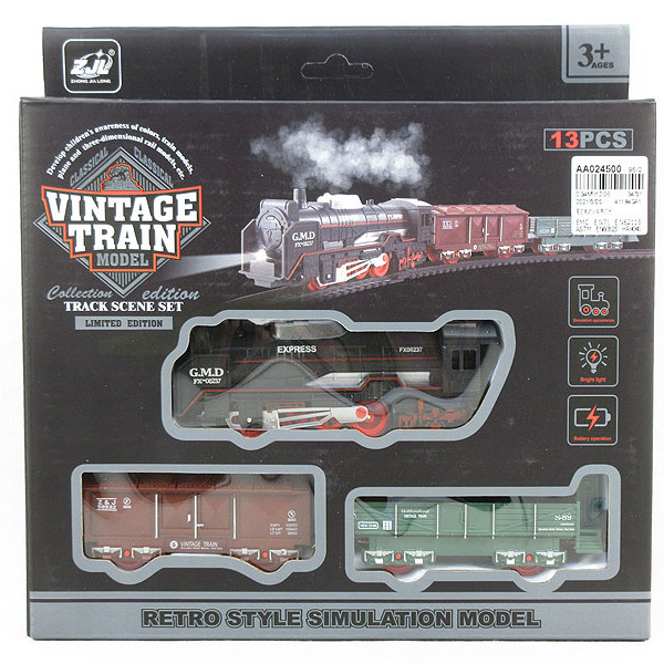IGRAČKA VOZ NA BATERIJE VINTAGE TRAIN