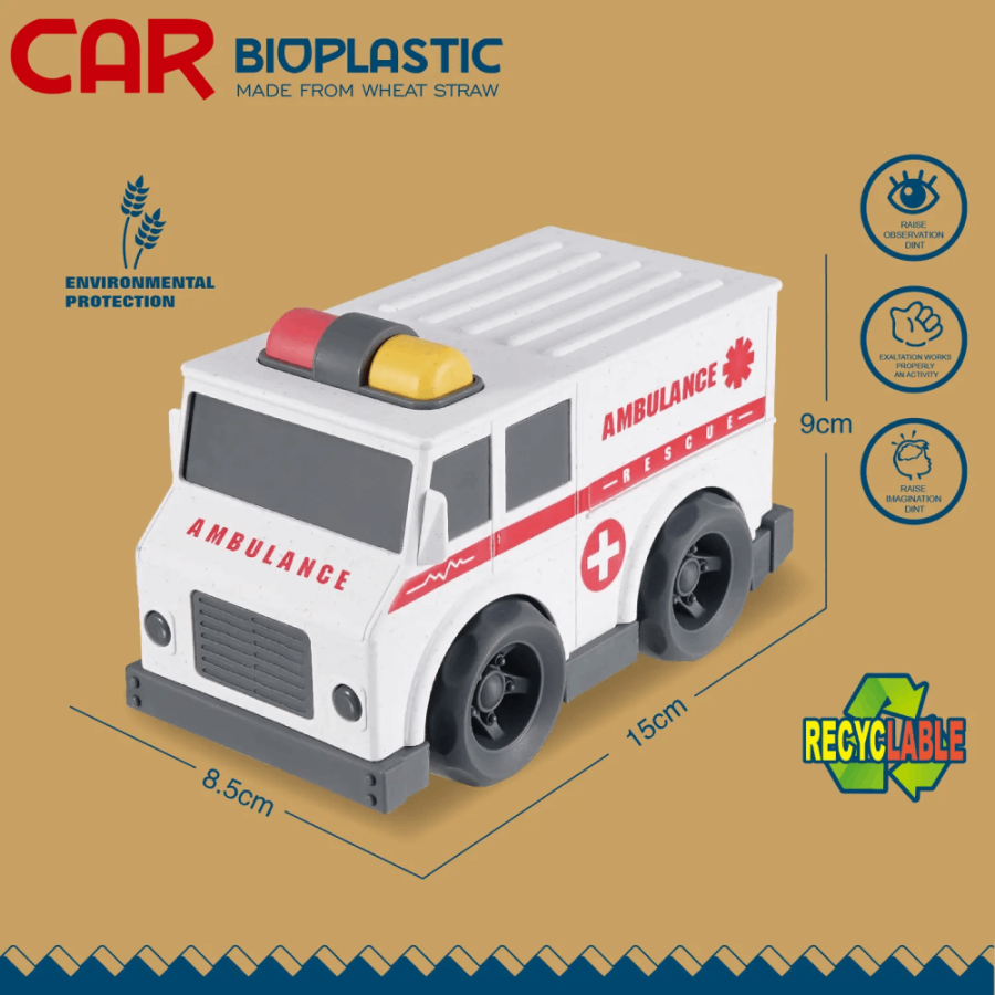 IGRAČKA VOZILO EMERGENCY  BIOPLASTIC