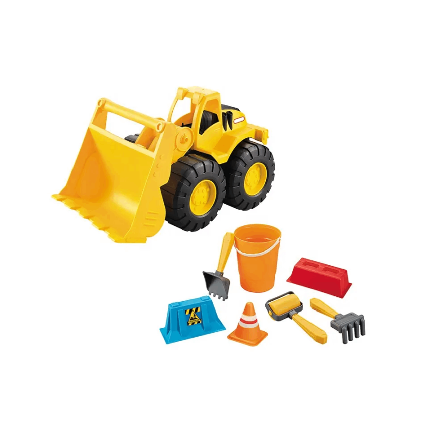 IGRAČKA VOZILO GRAĐEVINSKO SA DODACIMA SAND&WATER DAISHIN TOYS