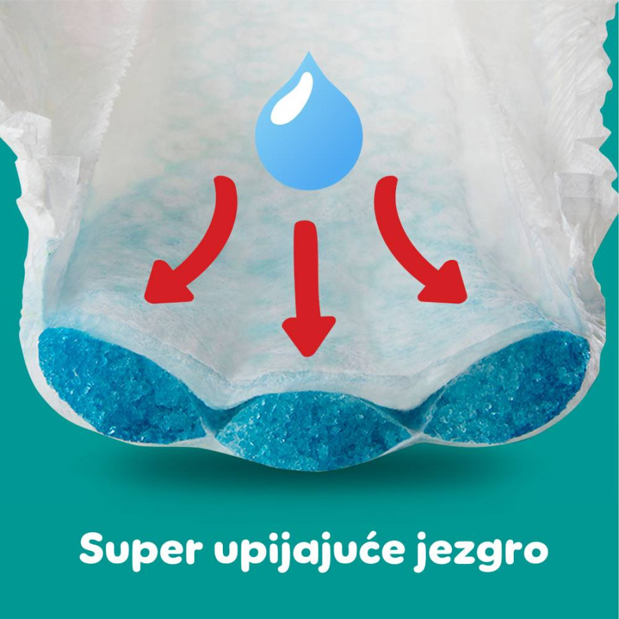PAMPERS PELENE-GAĆICE 5 152KOM  MSB JUNIOR 12-17KG