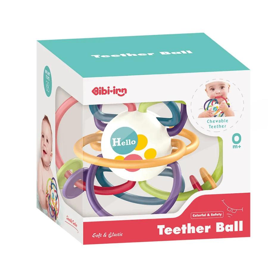 ZVEČKA SA GLODALICOM CHEWABLE TEETHER