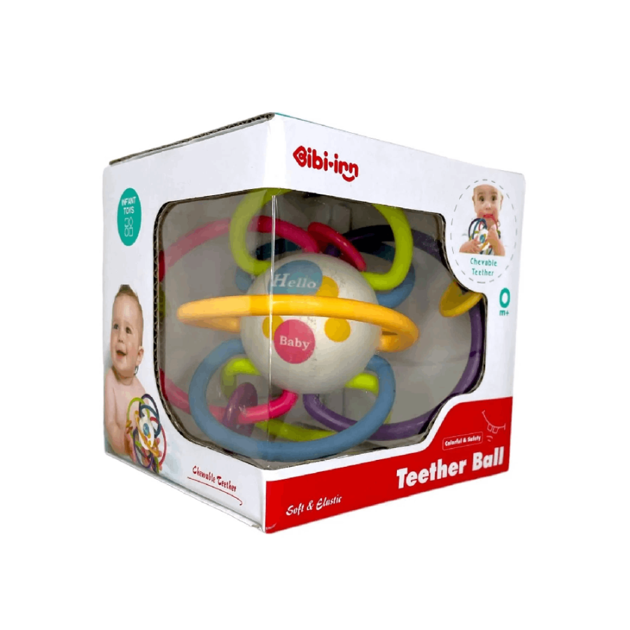 ZVEČKA SA GLODALICOM CHEWABLE TEETHER