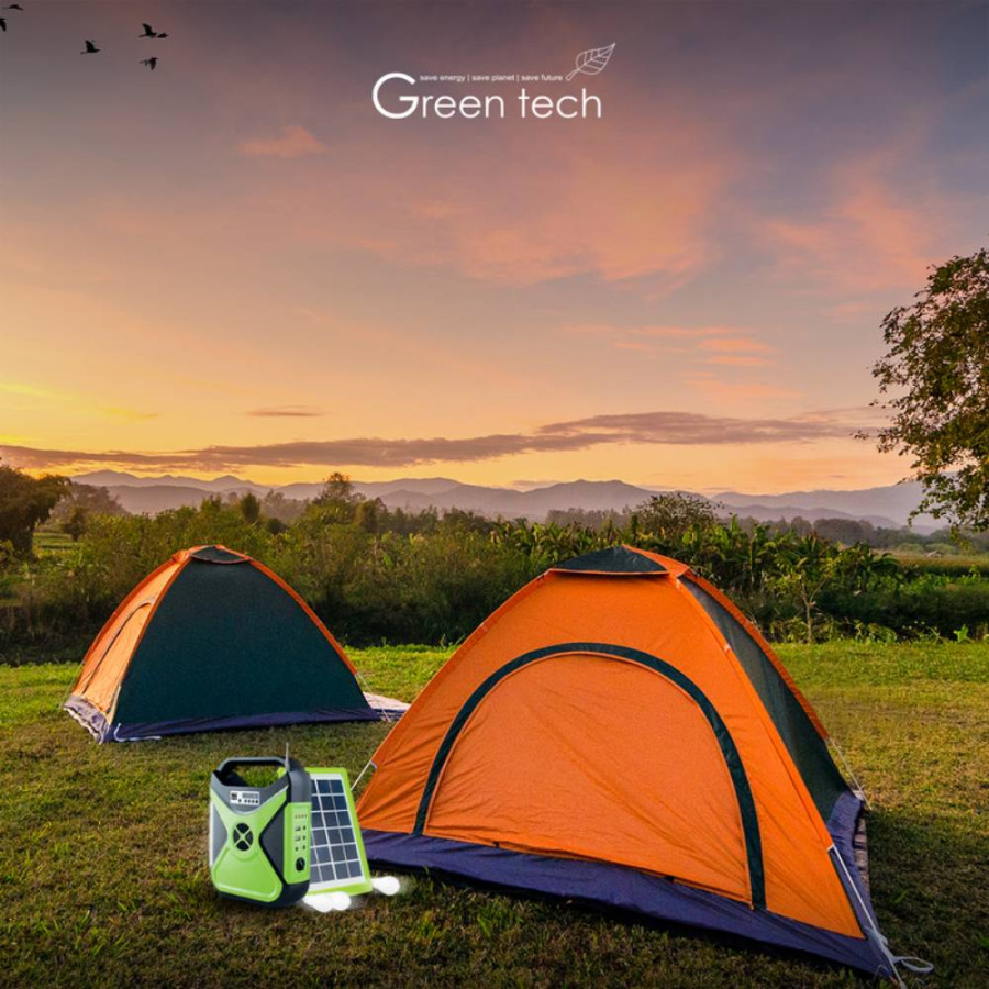 GREEN TECH PRIJENOSNI SOLARNI SET SPS-300 FM,BT,USB