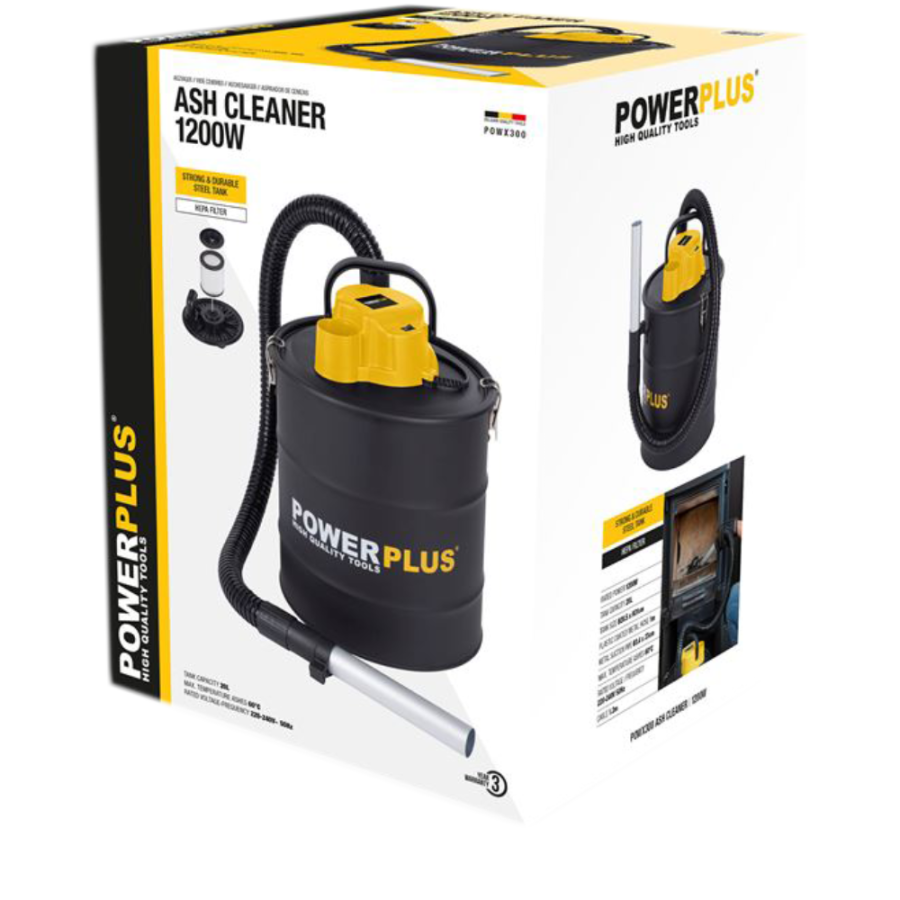 POWER PLUS USISIVAČ ZA PEPEO 1200W 20L POWX300/POWX301/POWX3010