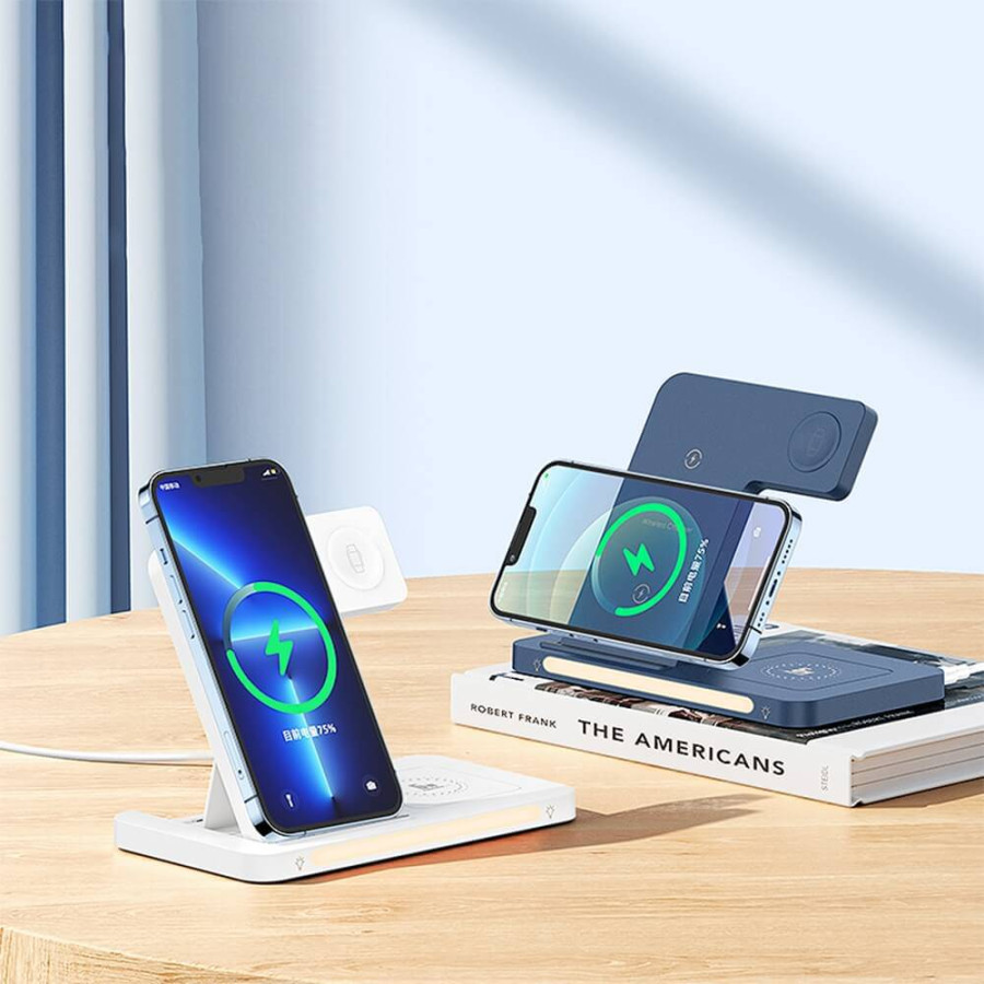 REMAX BEŽIČNI PUNJAČ IPHONE 3U1 RP-W60