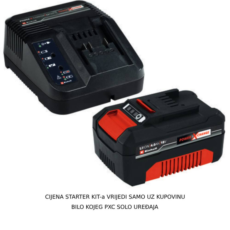 SET PUNJAČ I BATERIJA 18V 4Ah PXC STARTER KIT