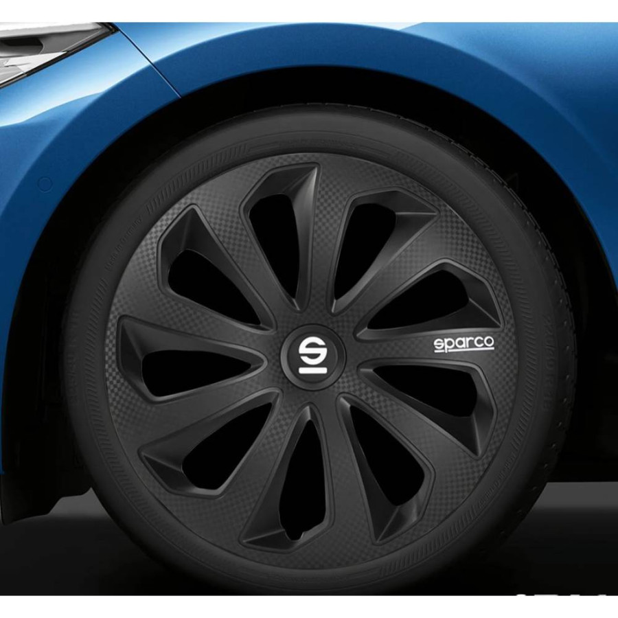 SPARCO RATKAPE ZA AUTO 15" SICILIA CRNA SPC1574 BKC-SPC