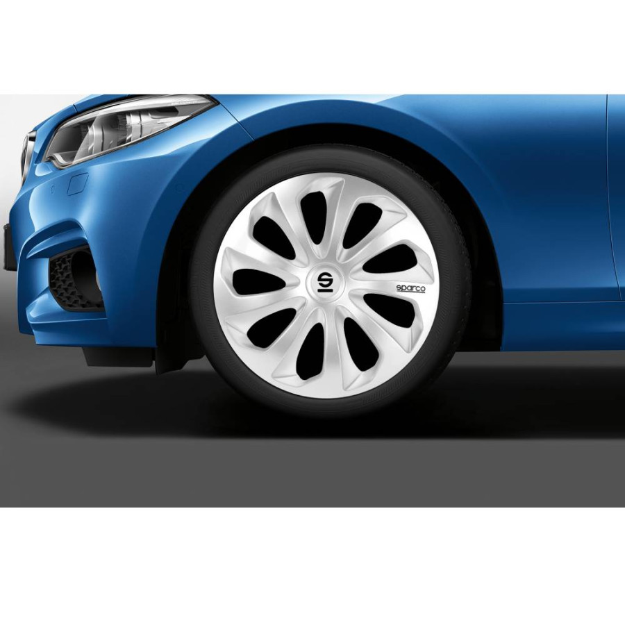 SPARCO RATKAPE ZA AUTO 15" SICILIA SREBRNA SPC1570 SV-SPC