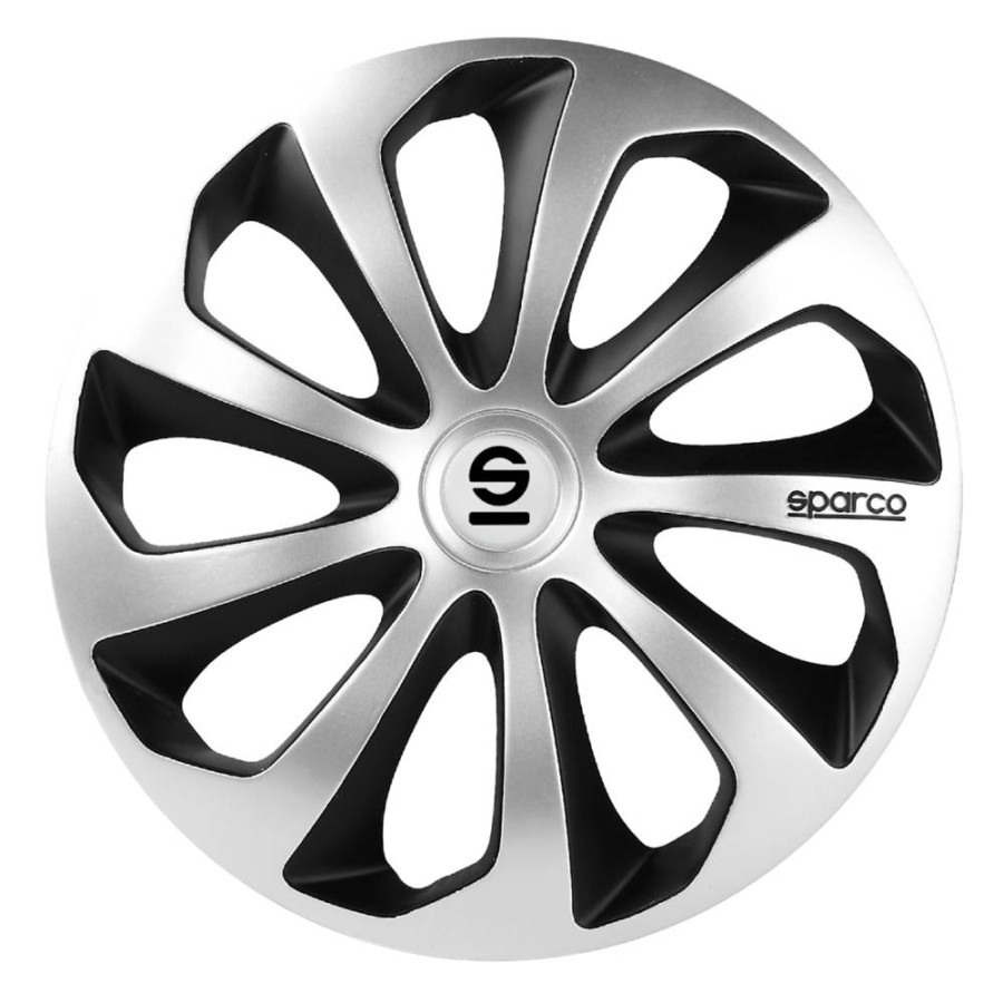 SPARCO RATKAPE ZA AUTO 16" SICILIA SREBNA/CRNA SPC1673 SVBK-SP C