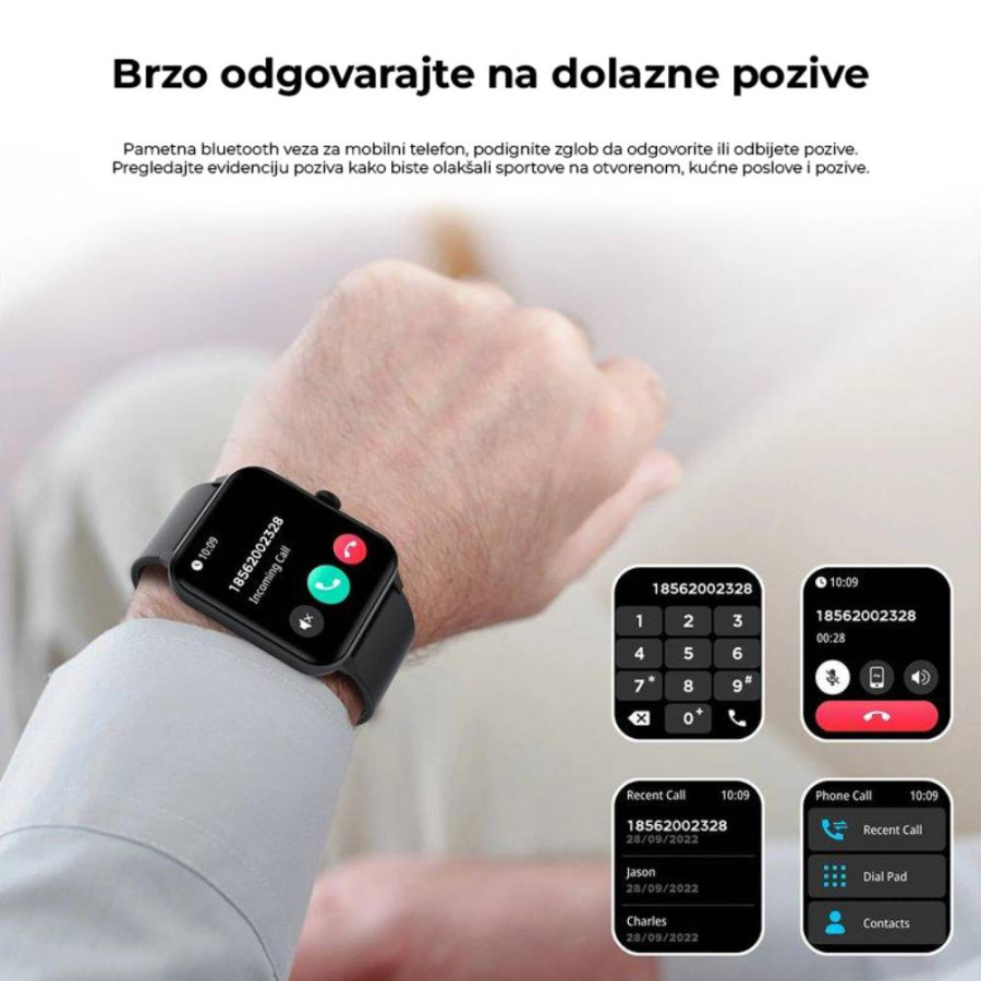 BLACKVIEW PAMETNI SAT R50 CRNI 57502