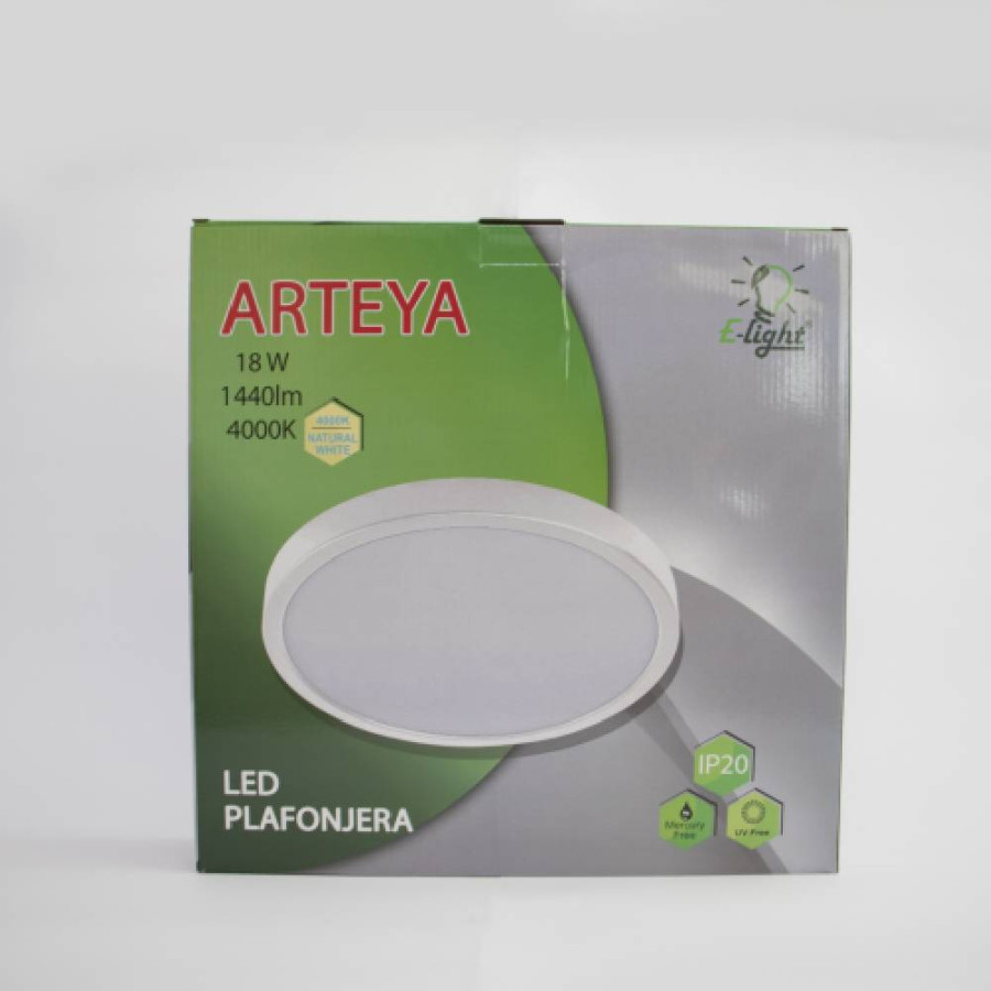 PLAFONJERA LED 18W 4000K BIJELA