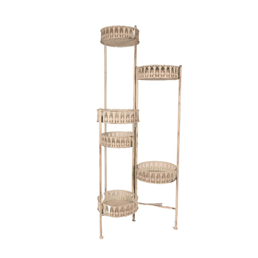 METALNI STALAK ZA CVIJEĆE 6U1 28X28X126CM