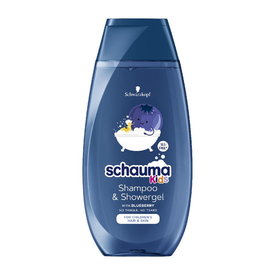 SCHAUMA KIDS ŠAMPON 400ML BLUEBERRY