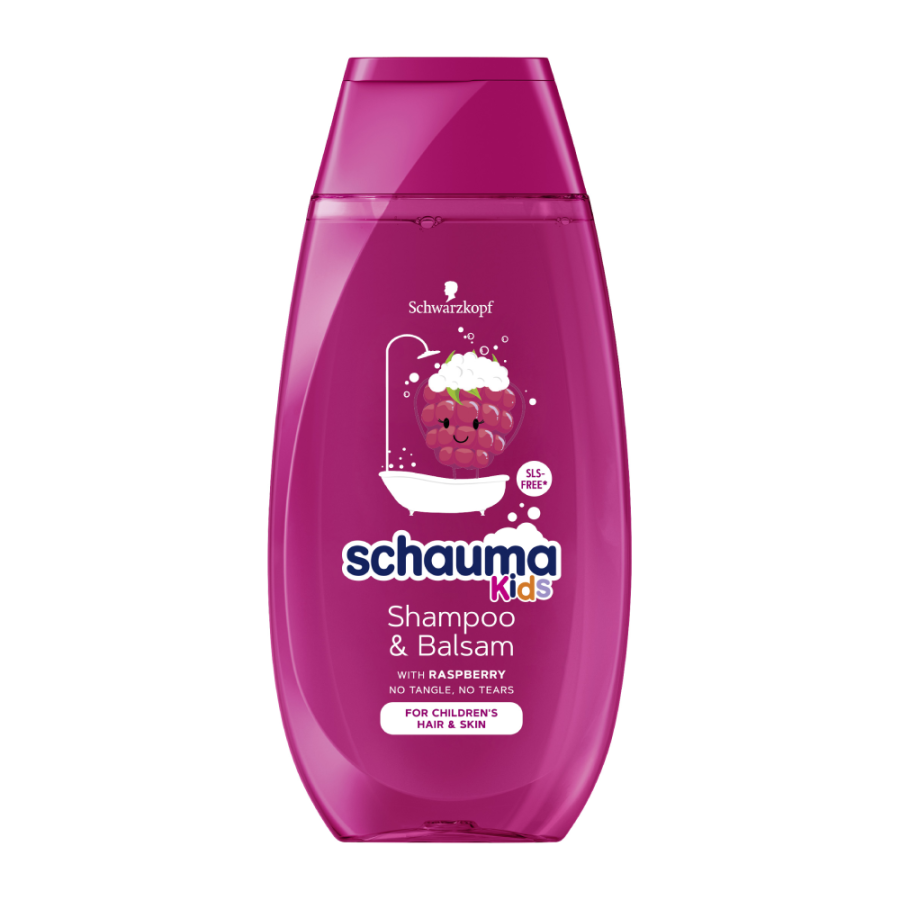 SCHAUMA KIDS ŠAMPON 400ML RASPBERRY