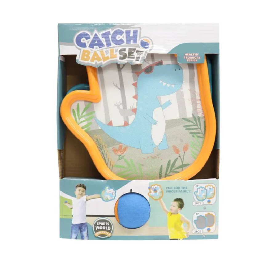 REKETI CATCH BALL HAND SHAPE DINOSOUR