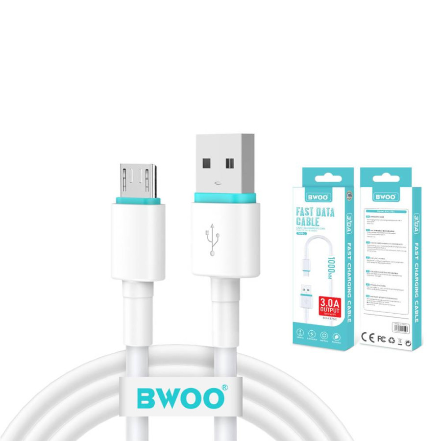 BWOO KABAL ZA MOBITEL ANDROID 1M BO-X175V 3.0 A