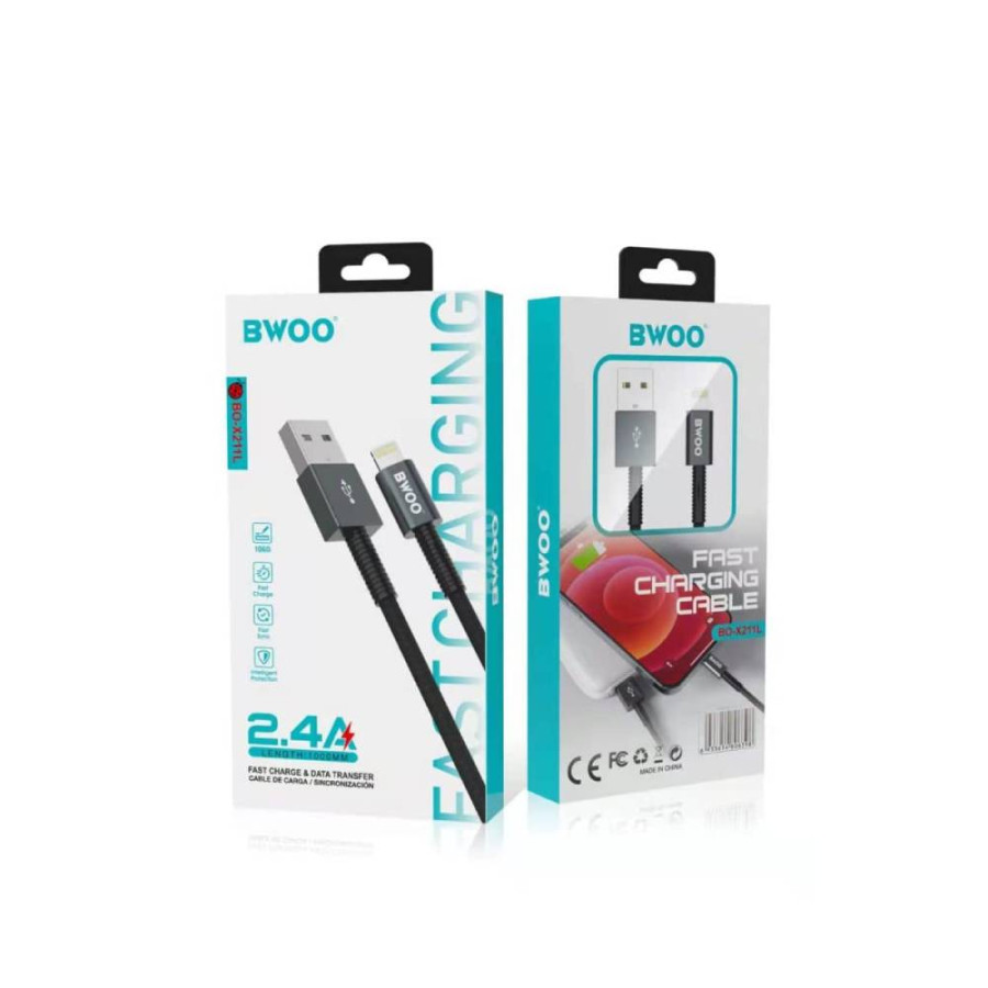 BWOO KABAL ZA MOBITEL IPHONE 1M BO-X211L 2.4 A
