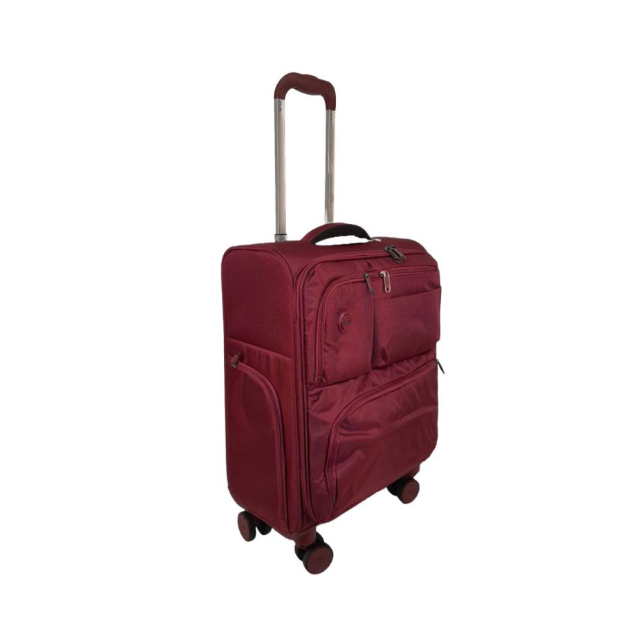 KOFER MALI PLATNO BORDO 48X38X19