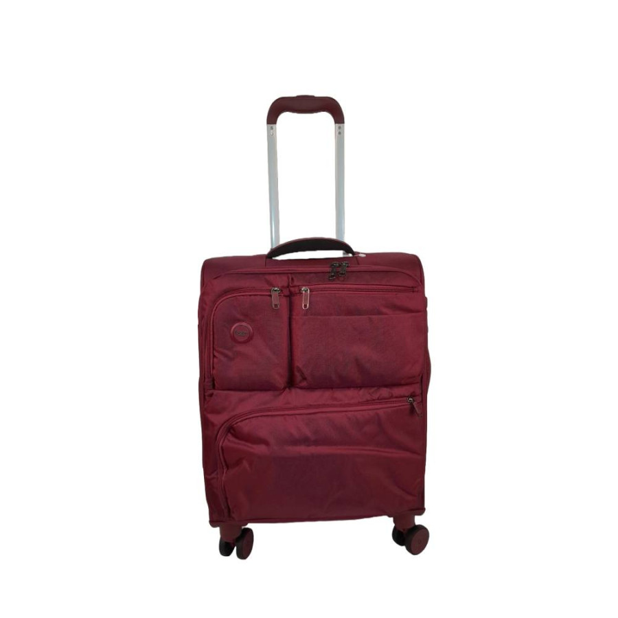 KOFER SREDNJI PLATNO BORDO 62X44X22