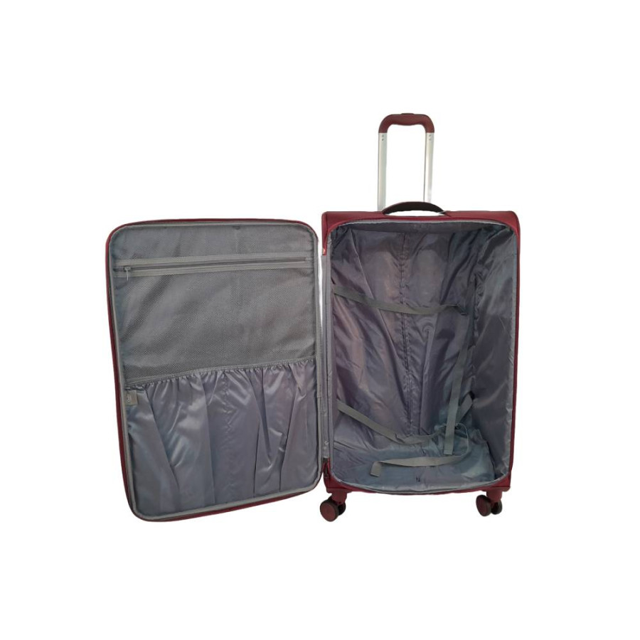 KOFER VELIKI PLATNO BORDO 72X47X25