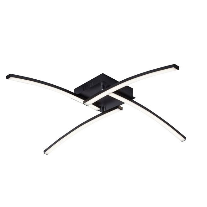 PLAFONJERA LED CRNI
