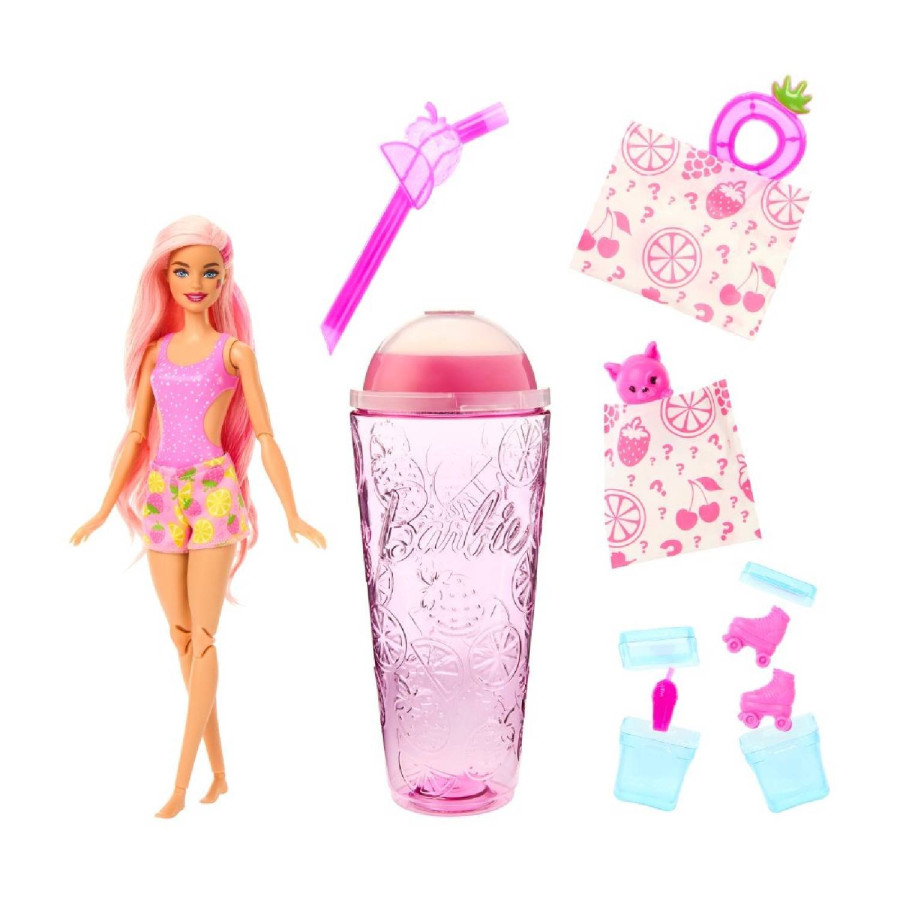 IGRAČKA LUTKA IZNENAĐENJA SA SLAMKOM HAPPY BEAUTY DOLL