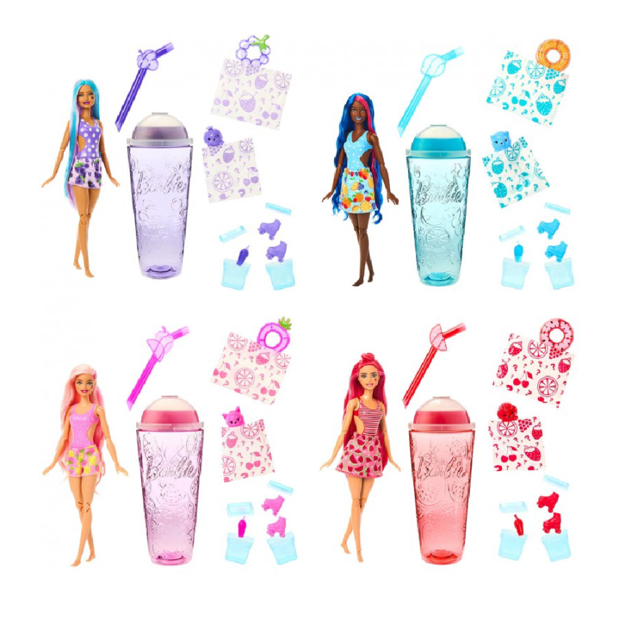IGRAČKA LUTKA IZNENAĐENJA SA SLAMKOM HAPPY BEAUTY DOLL