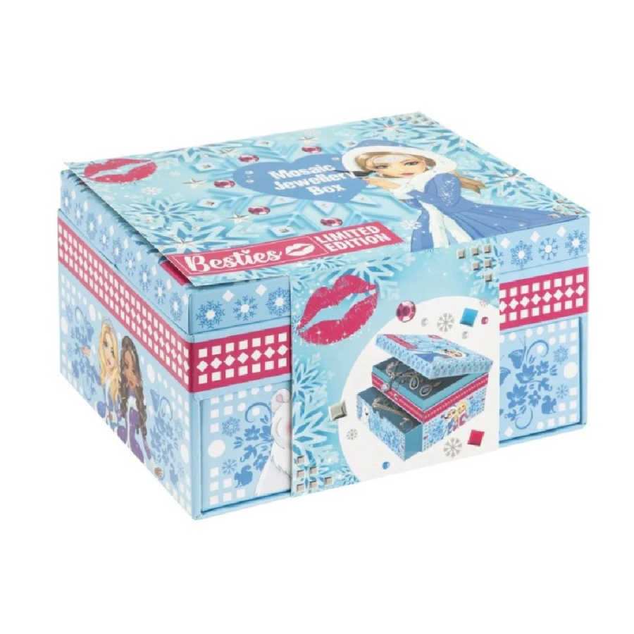 IGRAČKA KREATIVNI SET MOSAIC JEWELLERY BOX BESTIES