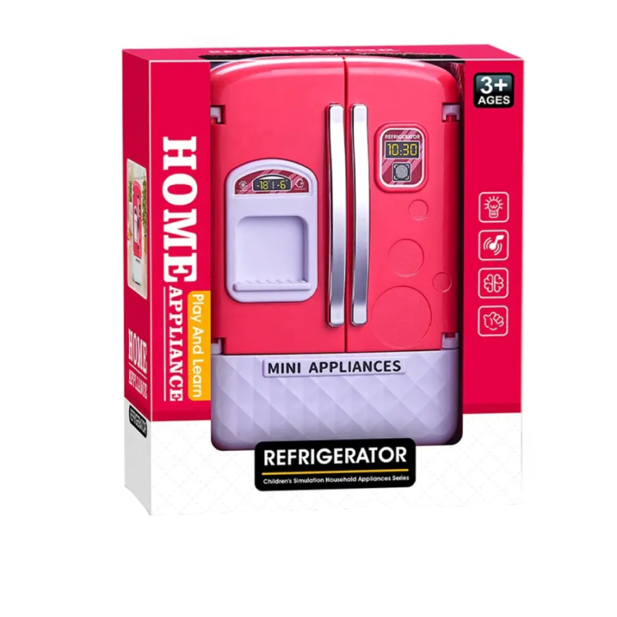 IGRAČKA FRIŽIDER REFRIGERATOR RED BATT