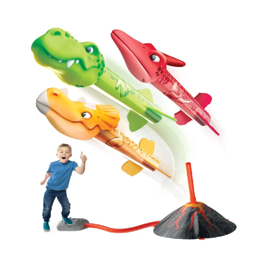 IGRAČKA ISPALJIVAČ DINOSAUR ROCKET