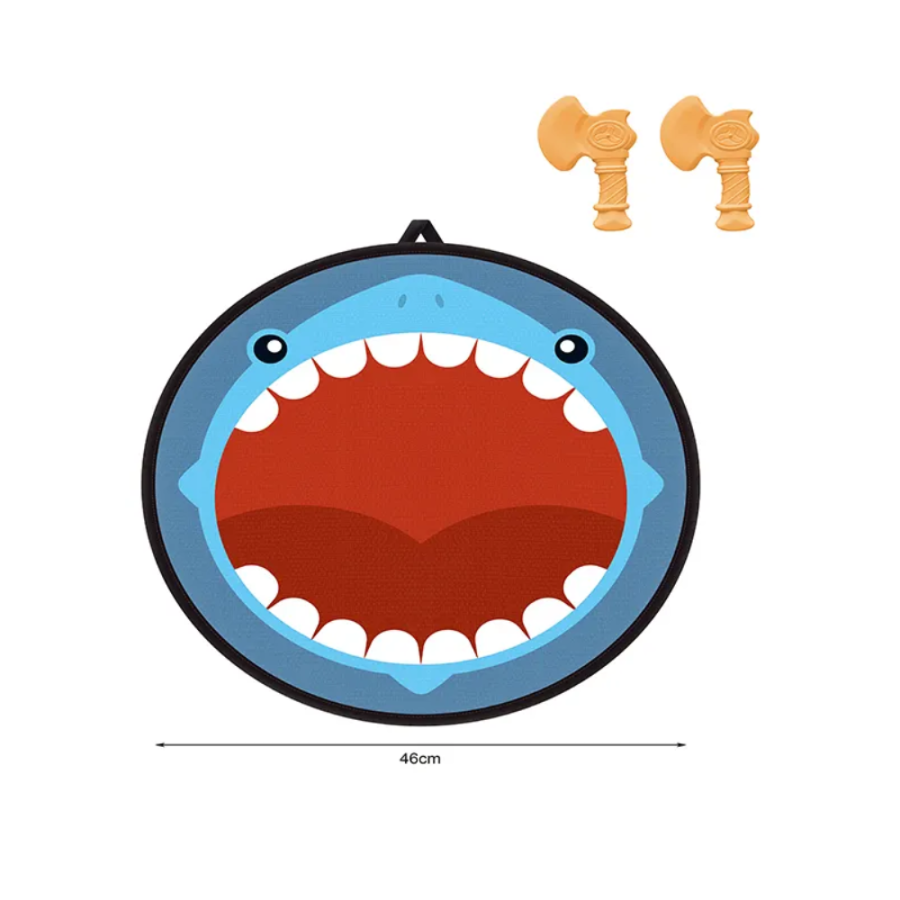 SET ZA IGRU AXE THROWING SET SHARK