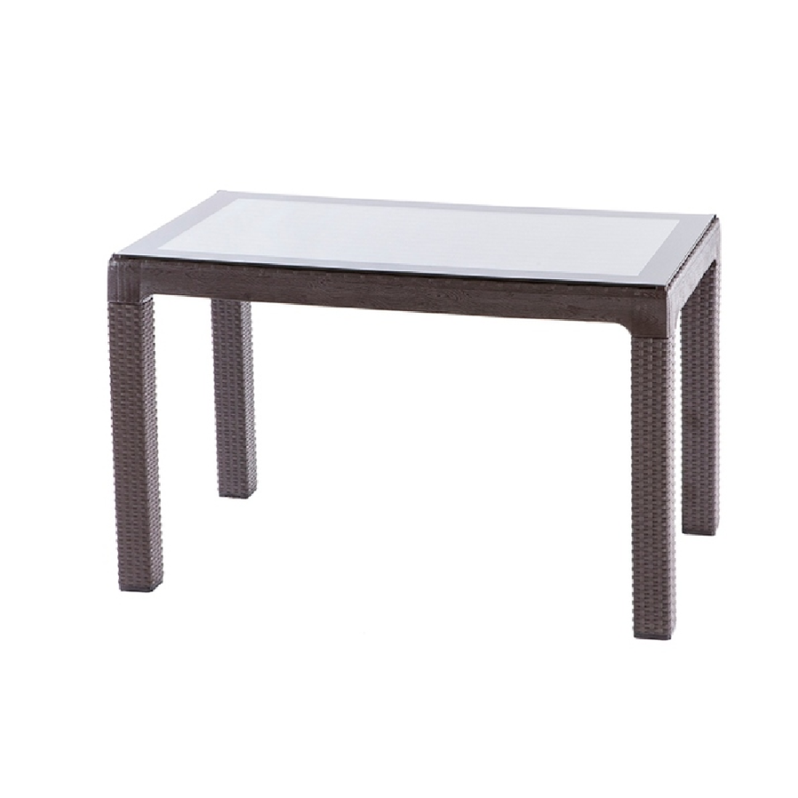 STO ZA VRT 150X90X75CM SA STAKLOM SMEĐI