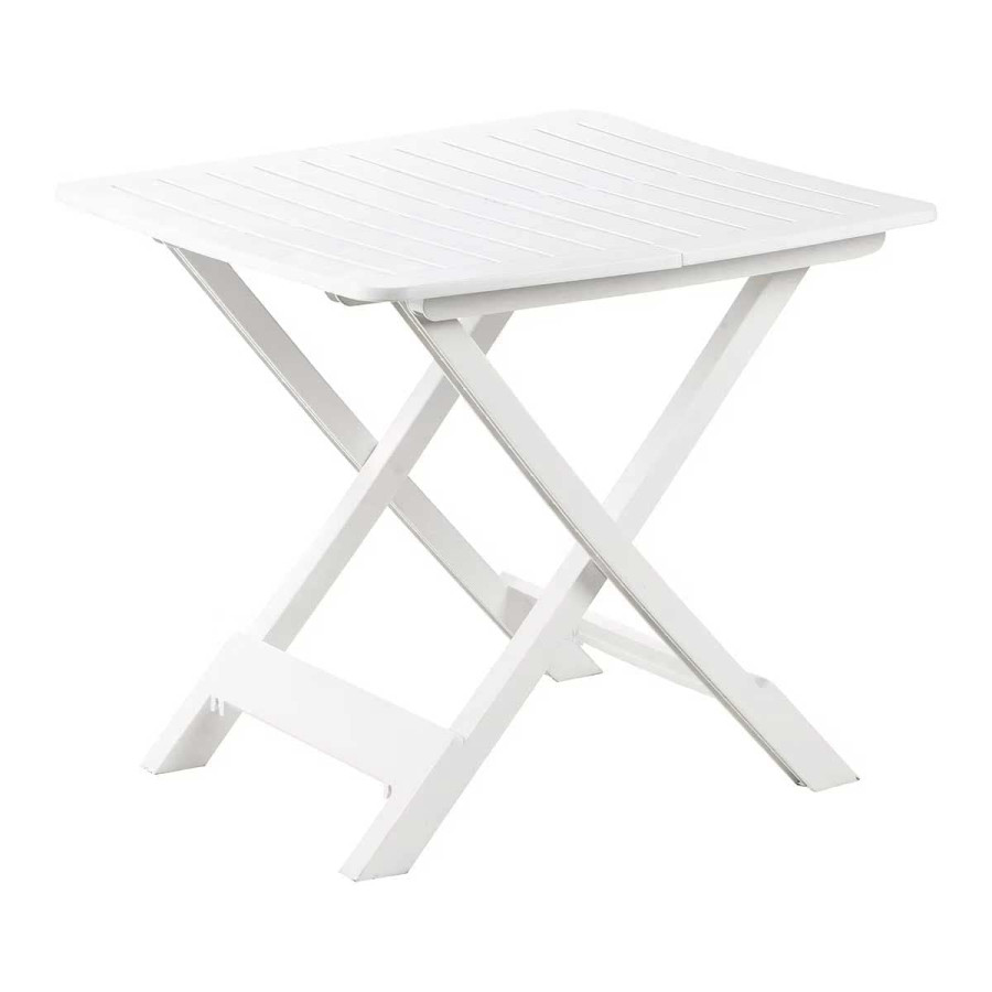STO ZA VRT 79X72X70CM BIJELI SKLOPIVI TEVERE